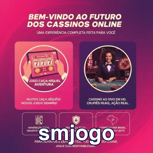 Ilustração de jogos de slots emocionantes no smjogo